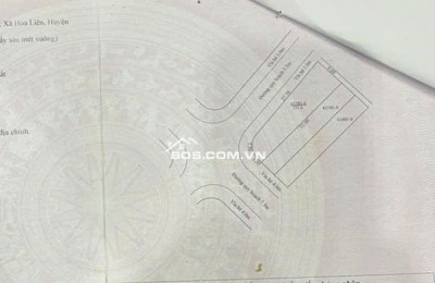 Bán đất LÔ GÓC 2MT ngã 4 trục chính Hòa Liên 4 thông Nguyễn Tất Thành